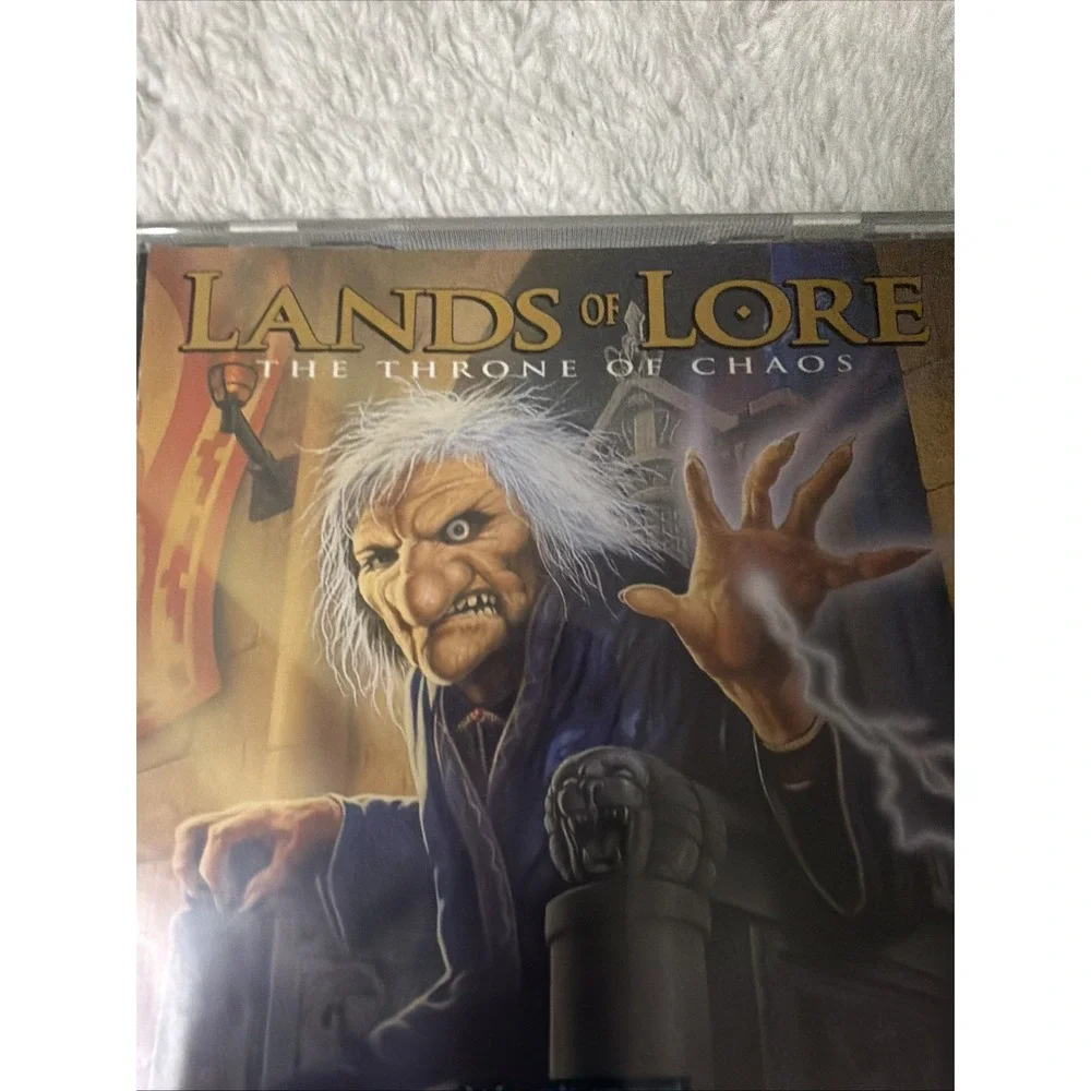 Lands of Lore The Throne of Chaos Westwood 1993 PC CD ROM Patrick Stewart Virgin